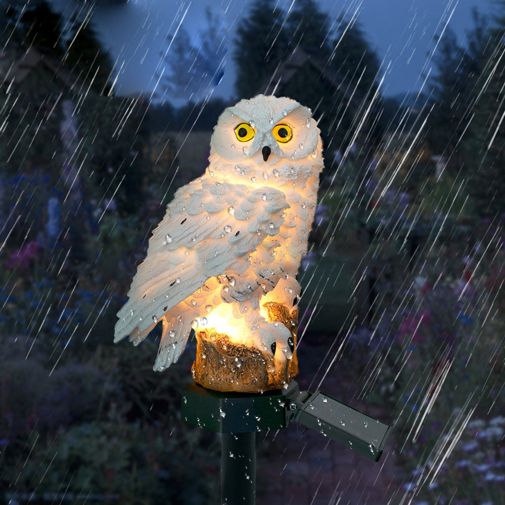 Solar Powered Owl Lamp (set of 2)