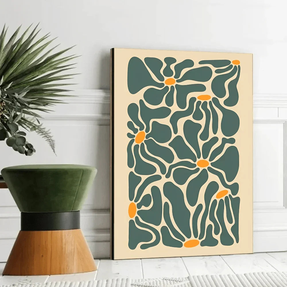 Geometric Style Posters - Modern Paper Stickers for Decor
