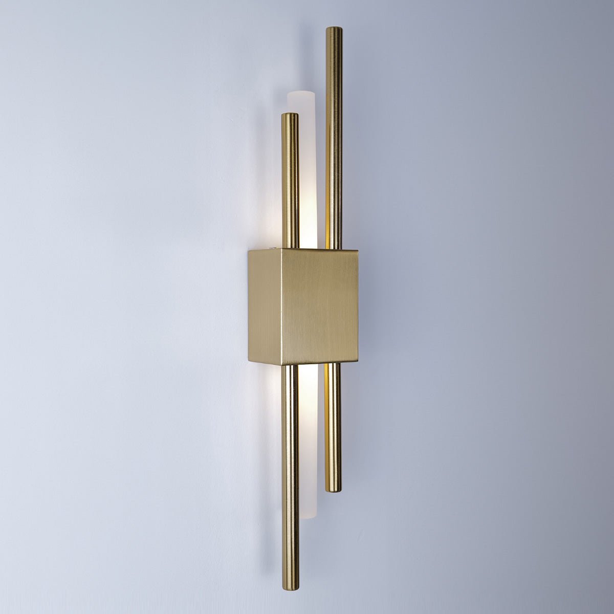 Sleek Modern Glass Wall Lamp