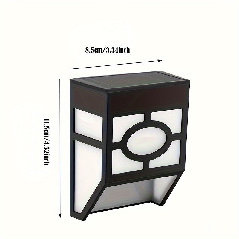 Solar LED Wall Light – Stylish Weather-Resistant Efficient Lighting