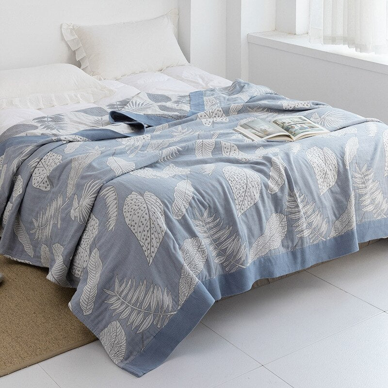 Japanese Soft Throw Blanket for Cozy Home Comfort
