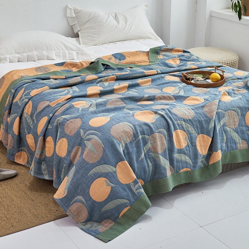 Japanese Soft Throw Blanket for Cozy Home Comfort