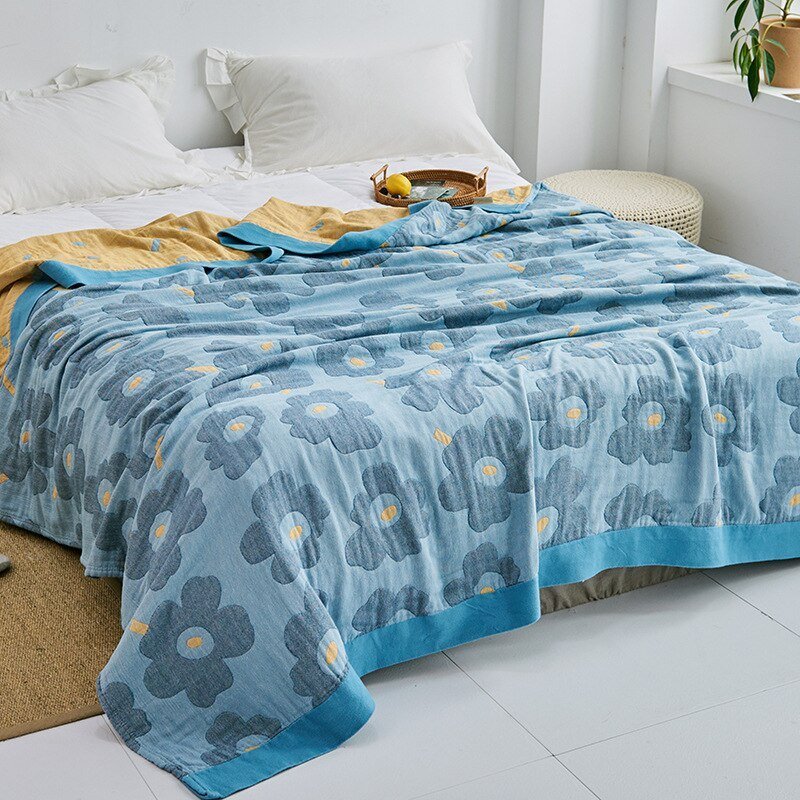 Japanese Soft Throw Blanket for Cozy Home Comfort