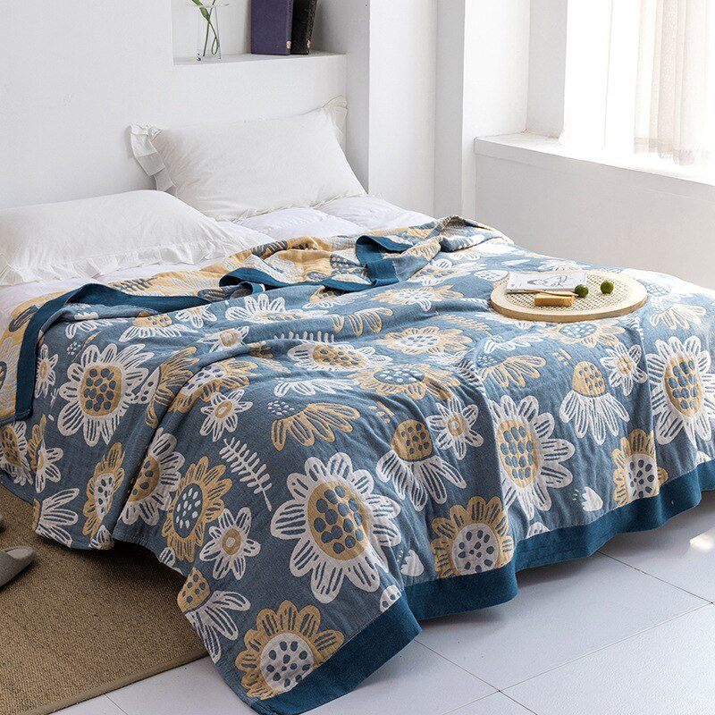Japanese Soft Throw Blanket for Cozy Home Comfort