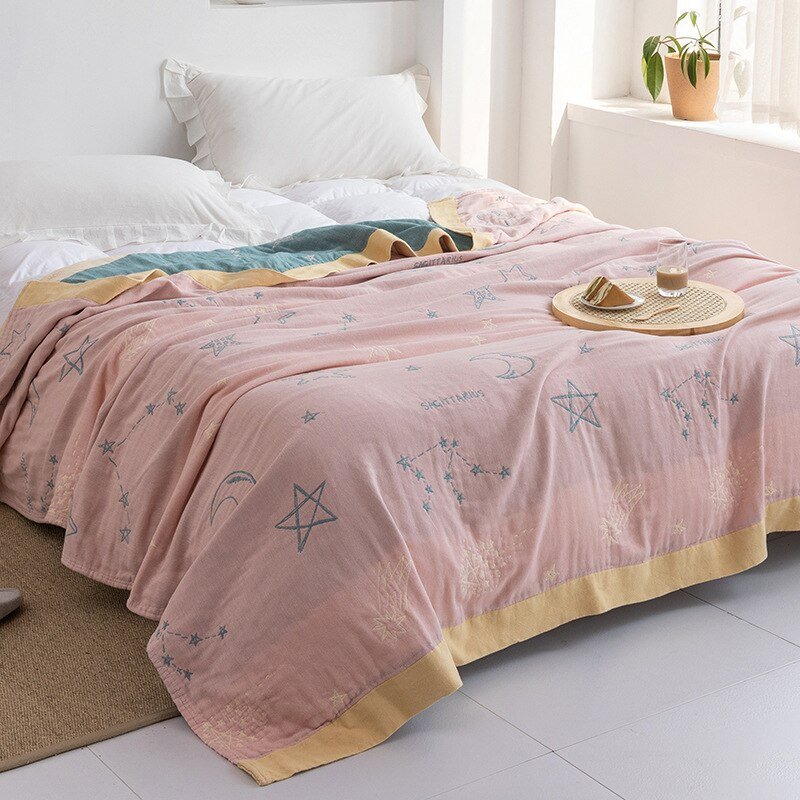 Japanese Soft Throw Blanket for Cozy Home Comfort