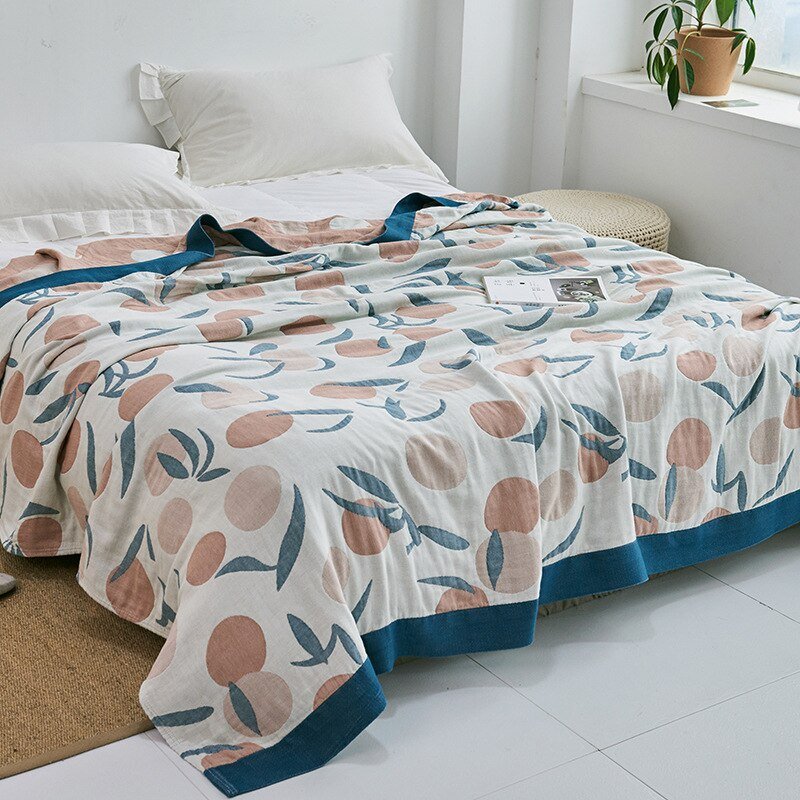 Japanese Soft Throw Blanket for Cozy Home Comfort