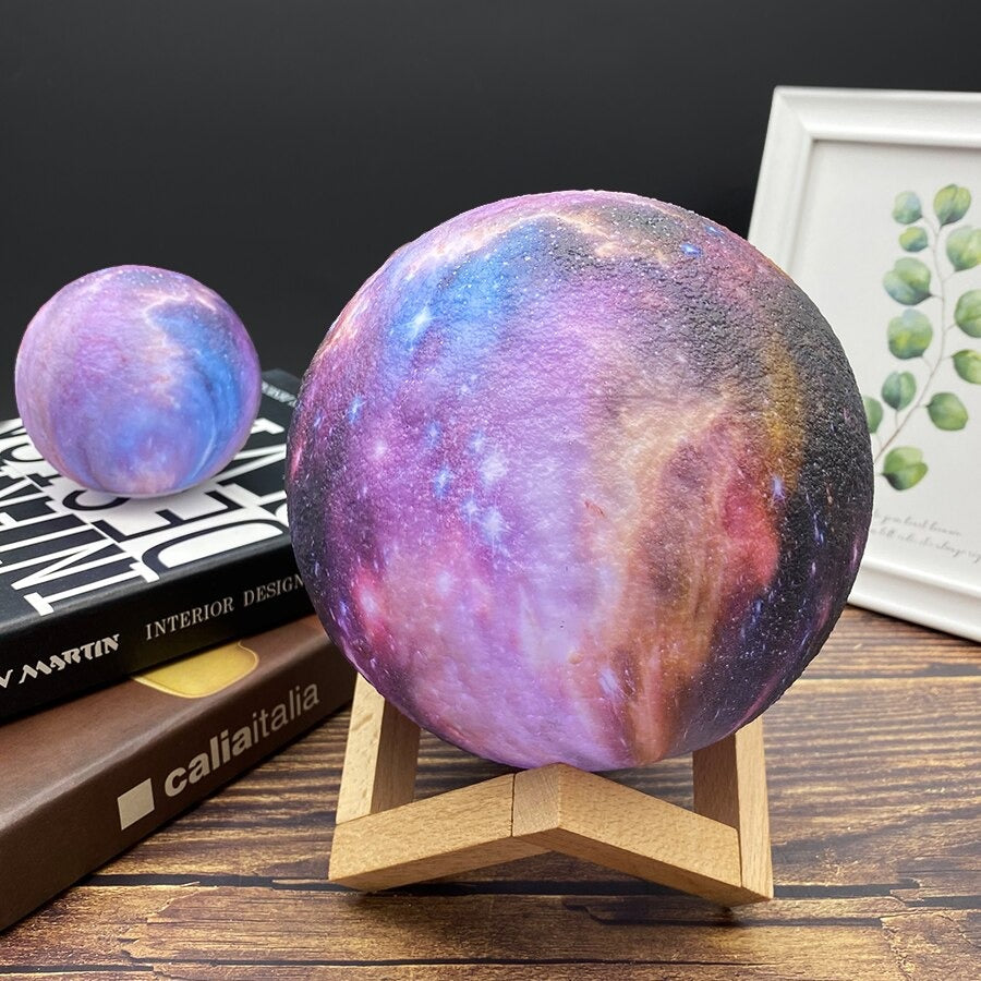 Galaxy LED Bedside Lamp - Rechargeable Dragon Night Light