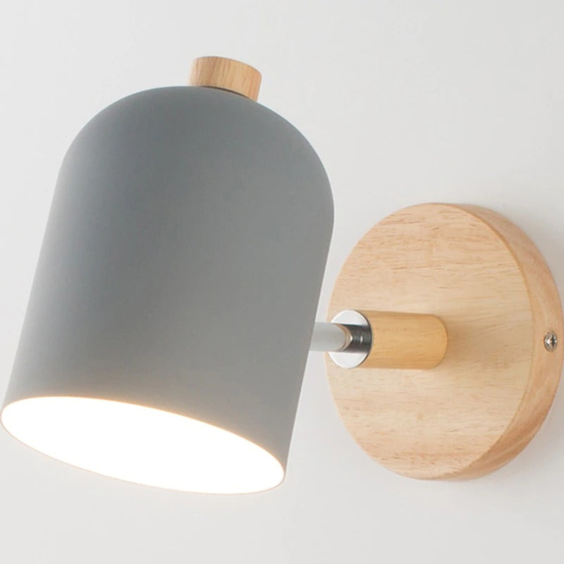 Nordic Style Wall Bedside Lamp with Touch Sensor LED