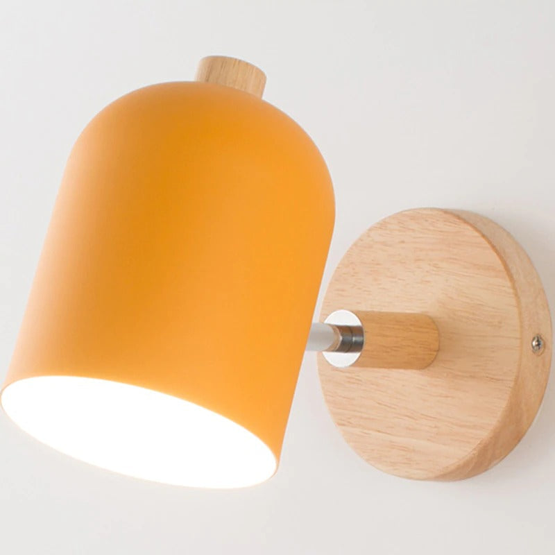Nordic Style Wall Bedside Lamp with Touch Sensor LED
