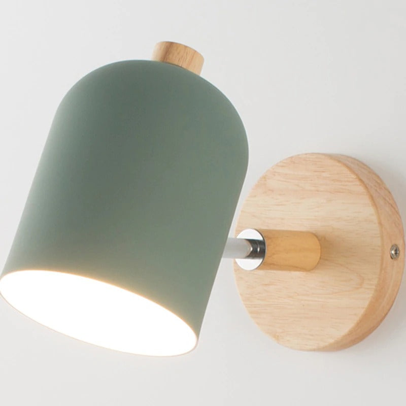 Nordic Style Wall Bedside Lamp with Touch Sensor LED