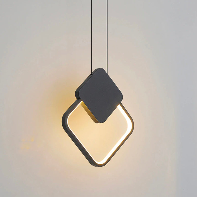 Modern Design Hanging Bedside Lamp with LED Light