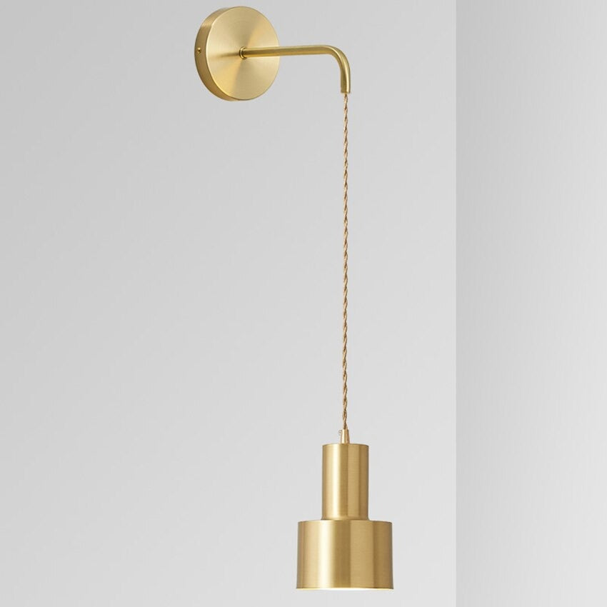 Golden Design Hanging Bedside Lamp - USB Rechargeable Dragon