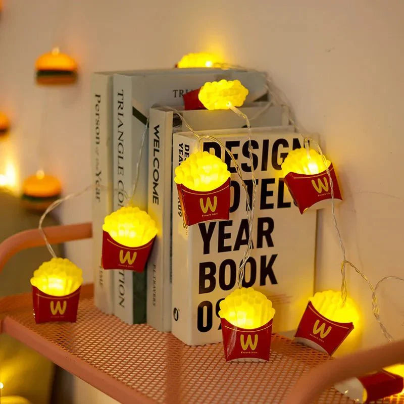 SweetGlow – Ice Cream LED String Lights for Playful & Festive Décor