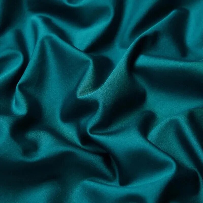 Marlene Dark Turquoise Duvet Cover Set – 1000 TC Egyptian Cotton with Elegant White Accents