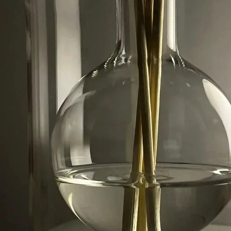 Modern Glass Aromatherapy Diffuser Bottle - Minimalist Design