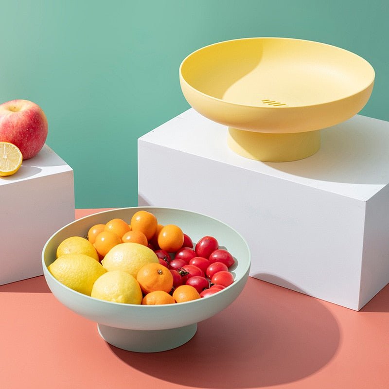 Nordic Style Fruit Bowl with Removable Drainer 26cm