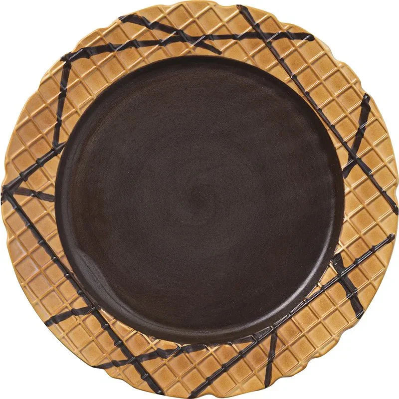Novelty Cookie Shape Mug & Plate Set - Eco-Friendly Ceramic
