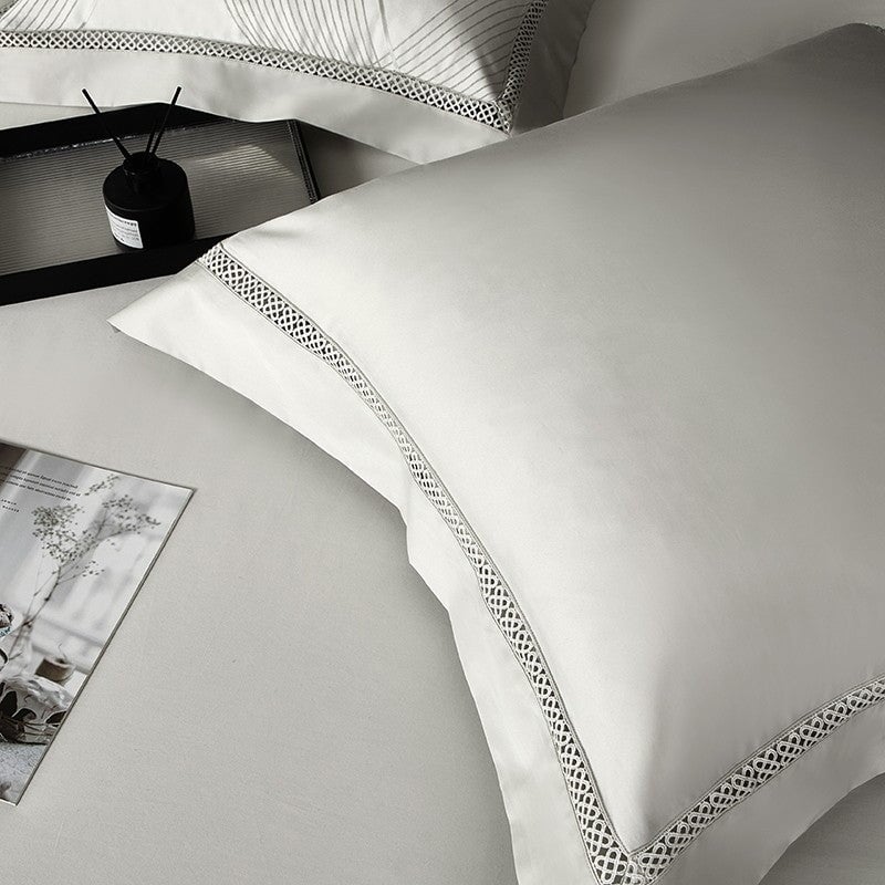 Platinum Luxury Duvet Cover Set – 1000 TC Cotton with Silky Satin Finish
