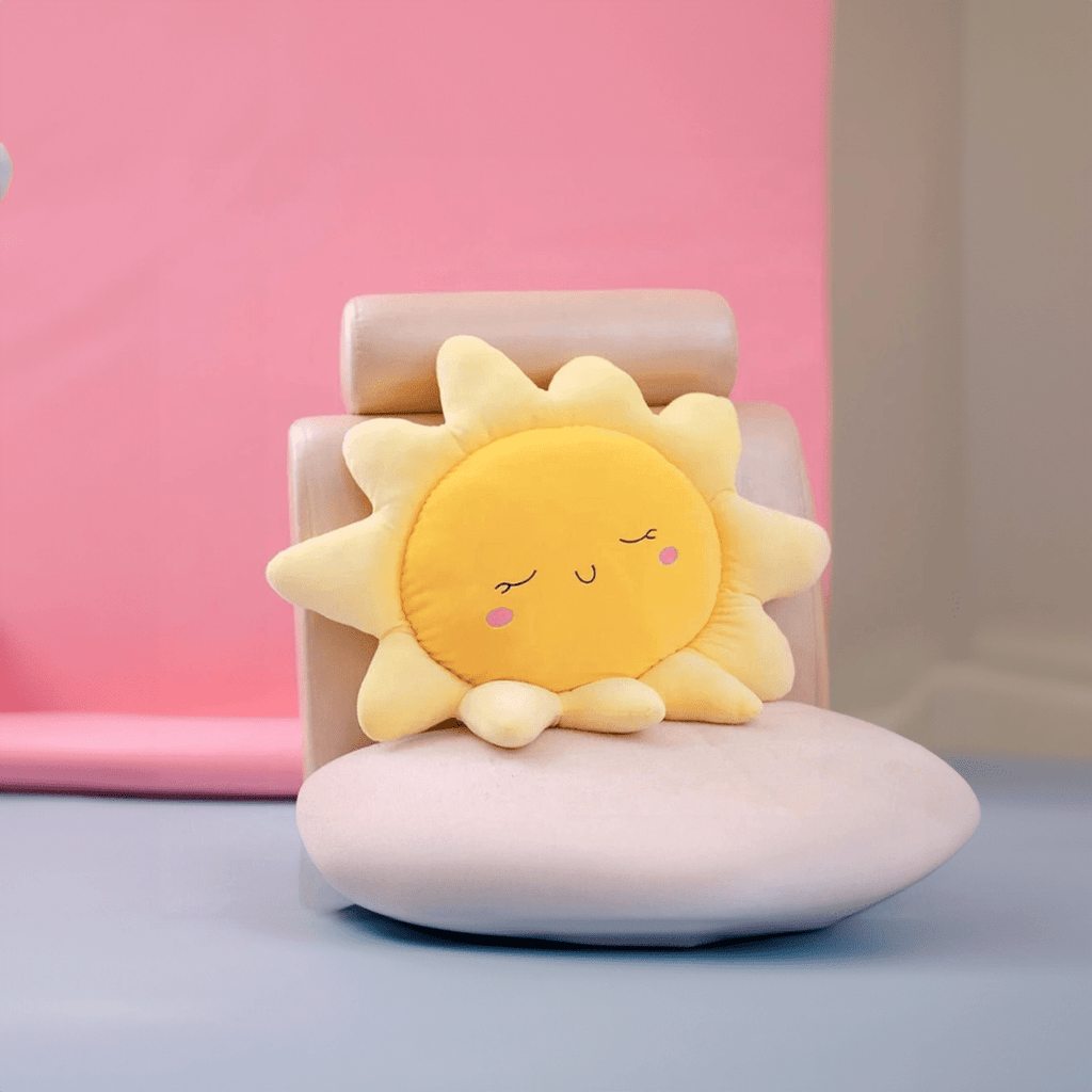 Plush Soft Cloud + Sun Cushion in Soft Polyester Material