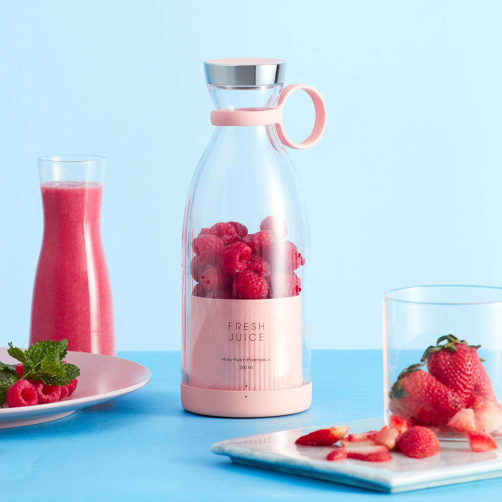 Portable Electric Fruit Juicer Blender Bottle USB Charging