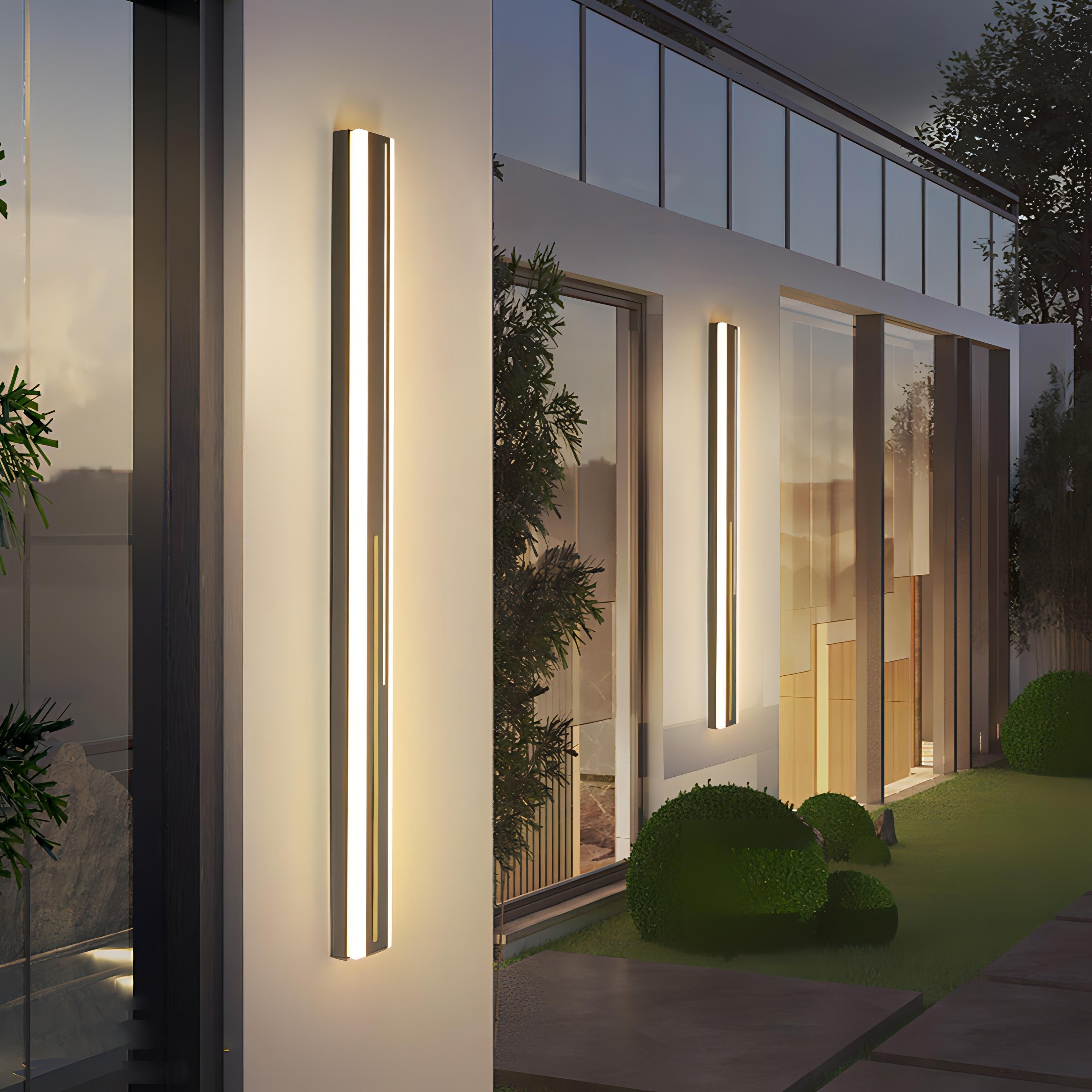 Gudiya - Waterproof Long Outdoor Light Bar IP65 Stainless Steel