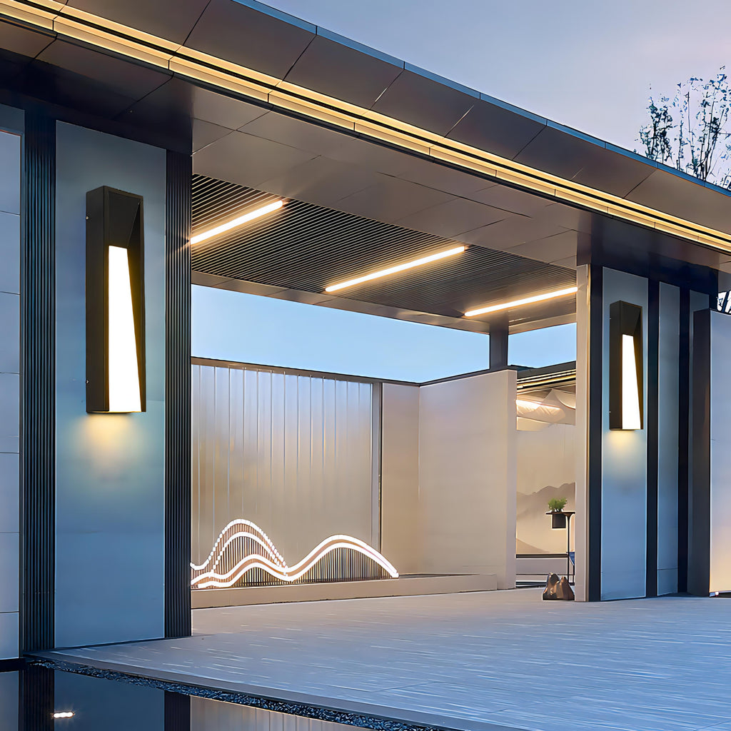 Parv - Stainless Steel IP65 Modern Wall Light Fixture