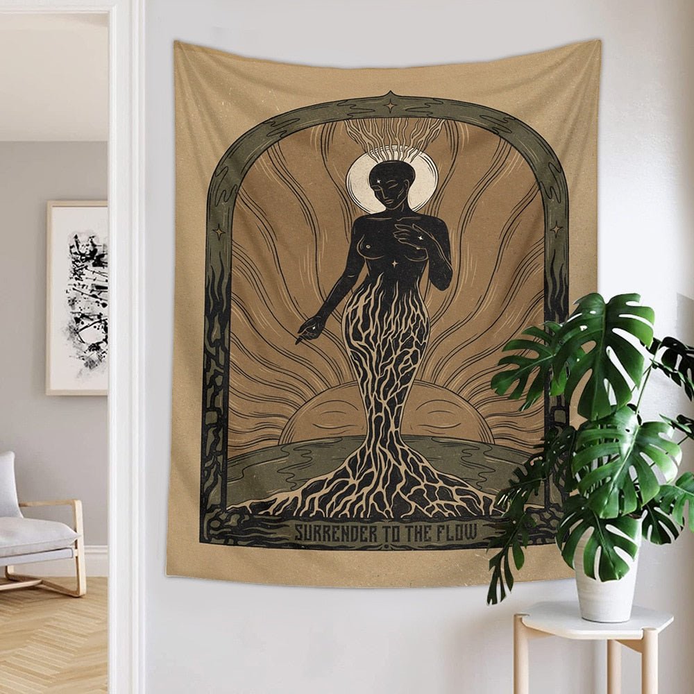 Psychedelic Mandala Tapestry Wall Hanging 100% Polyester