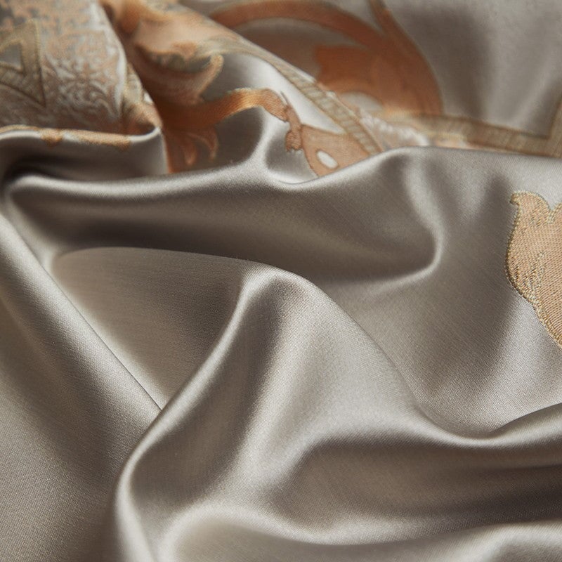 Reverie Duvet Cover Set – 1000 TC Cotton with Silky Jacquard Elegance