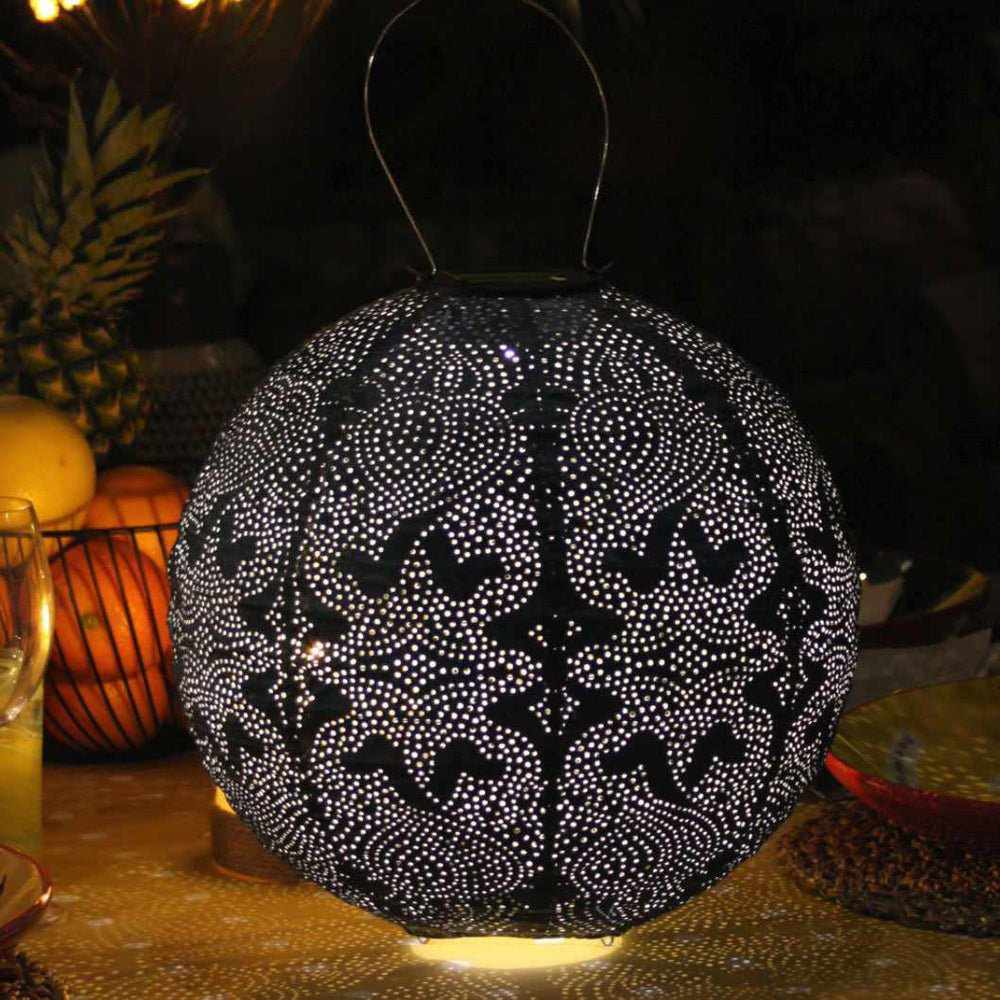 Solar Lantern with Marrakesh Design – Elegant Weatherproof and Eco-Friendly