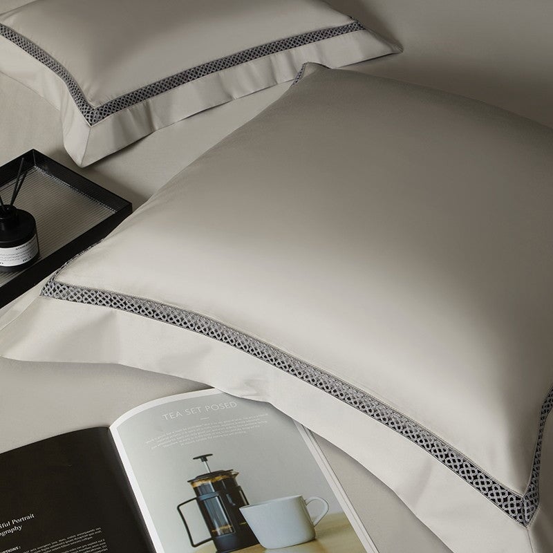 Sonata Luxury Duvet Cover Set – 1000 TC Cotton with Silky Satin Finish