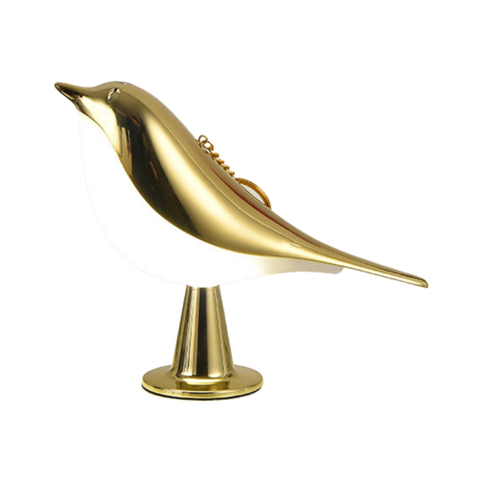 Elegant Bird Lamp – Modern LED Design with Fabric Shade