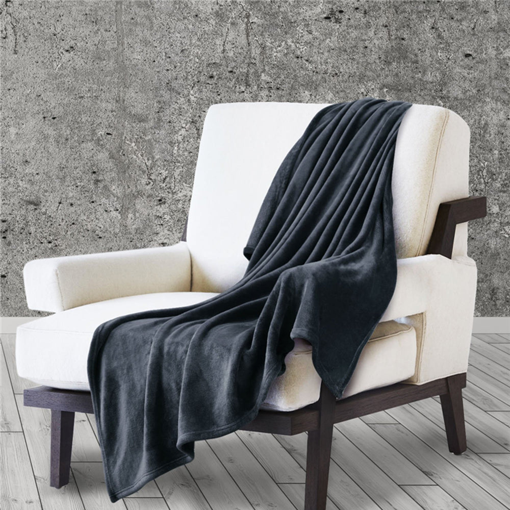 Fluffy Warm Coral Fleece Blanket for Cozy Comfort